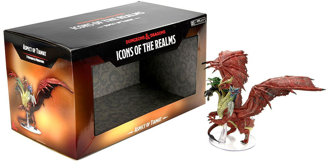 Wizkids Dungeons & Dragons Icons Of The Realms: Aspect Of Tiamat Miniature