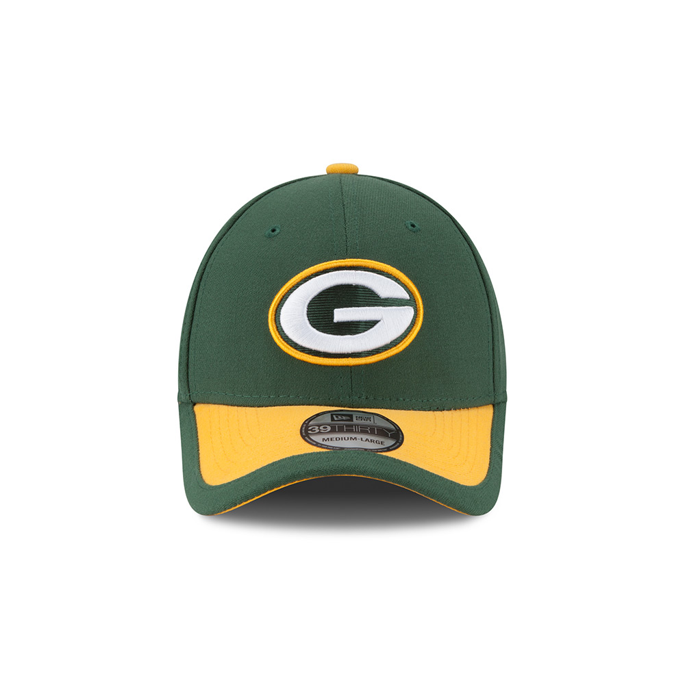 Green Bay Packers Black and White 2022 Sideline 39THIRTY Flex Hat