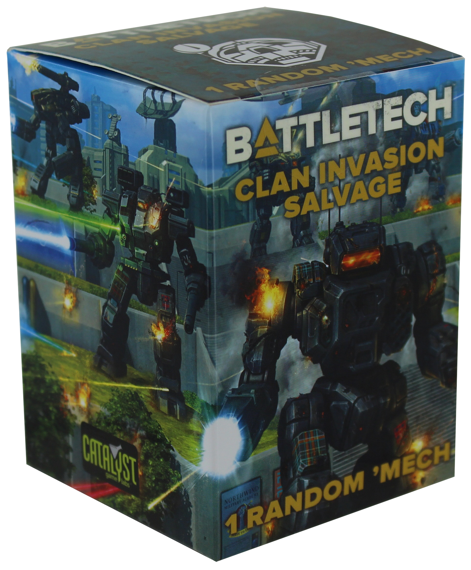 Catalyst Game Labs BattleTech: Clan Invasion Salvage Blind Box (1 ...