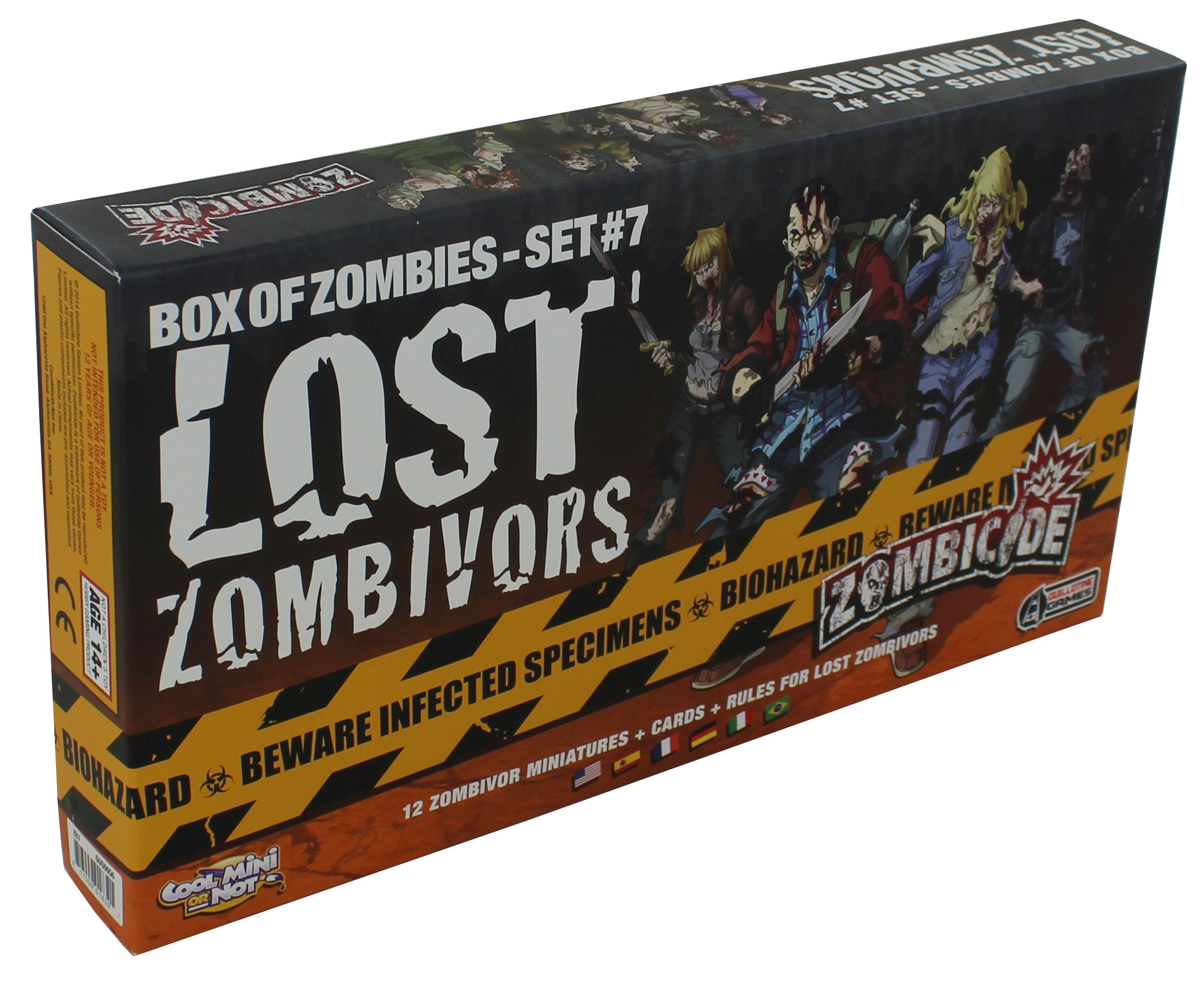 Zombicide Box of Zombies #7: Lost Zombivors Expansion | 12