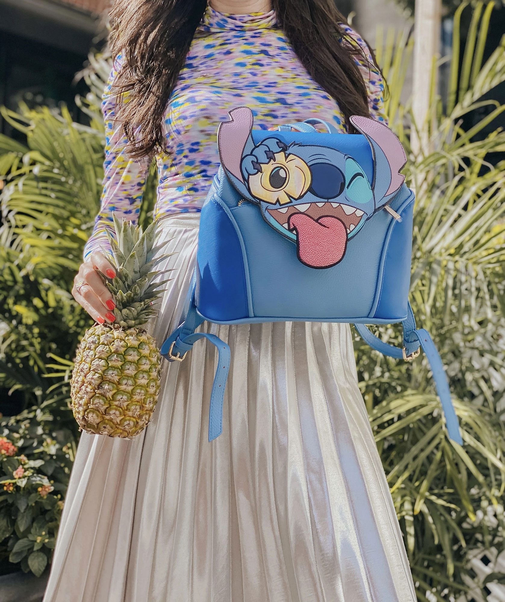 Danielle Nicole x Disney Lilo & Stitch Pineapple Backpack | eBay