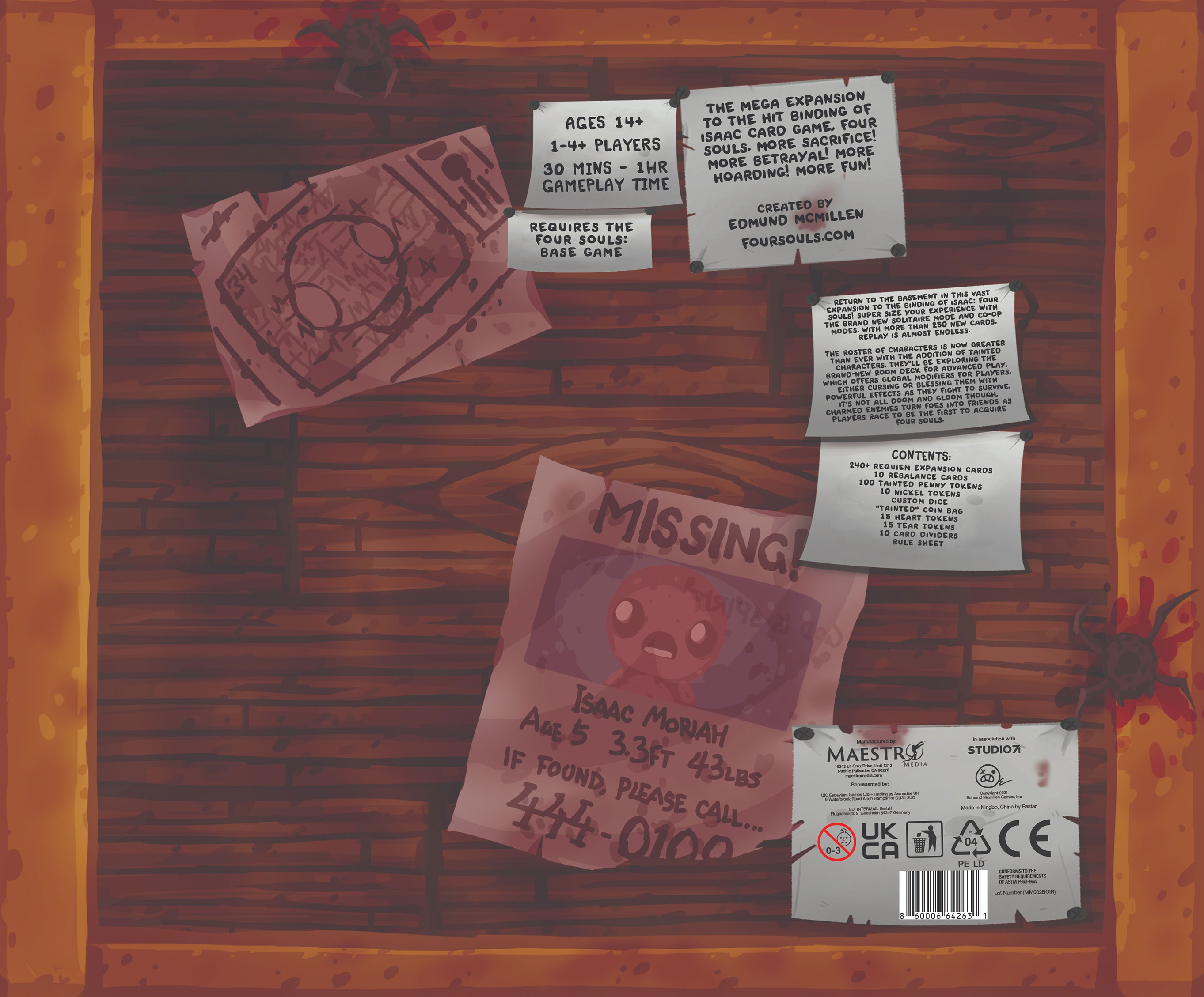 The Binding of Isaac: Four Souls Requiem Big Boi Box