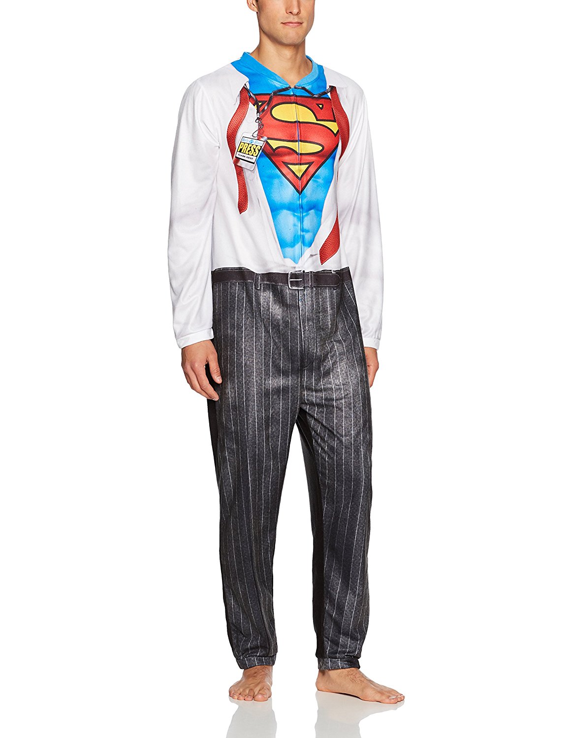 DC Comics Superman Clark Kent Men's Cosplay Union Suit