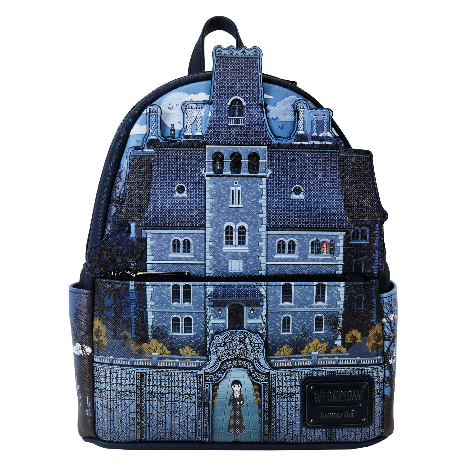 The Addams Family Wednesday Nevermore Academy Castle Glow  display picture 2