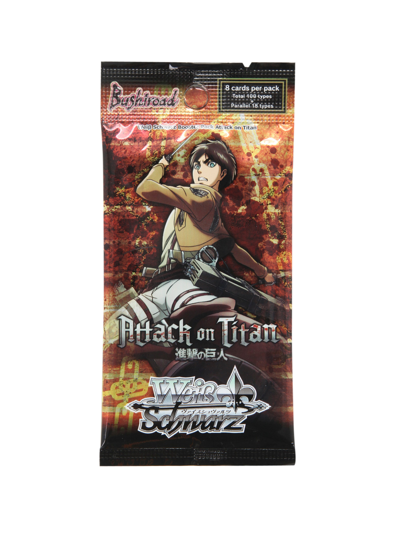 Weiss Schwarz Attack on Titan Booster Pack | eBay