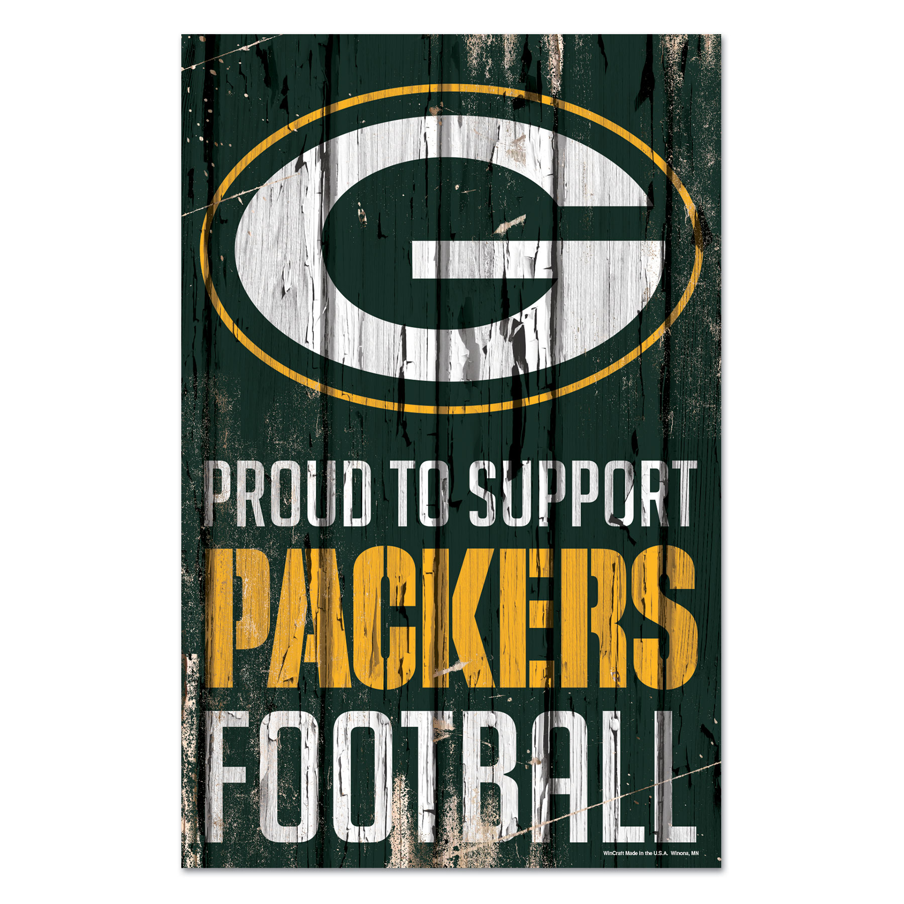 Green Bay Packers 11x17 Wooden Plank Sign 32085880956 | eBay